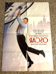 Oscar (1991) Orig. Movie Poster 27x40 Sylvester Stallone Dbl. Sided Folded BP95