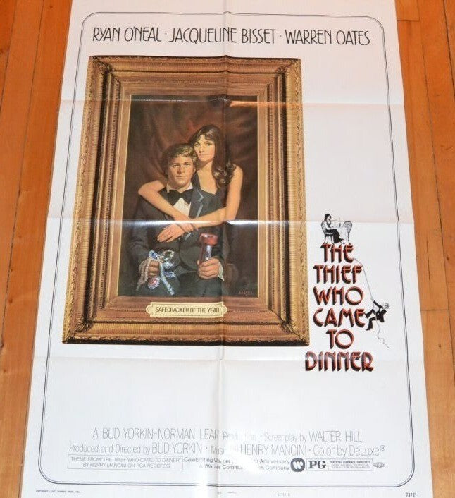 The Thief Who Came to Dinner (1973) Original Movie Poster Folded 27x41