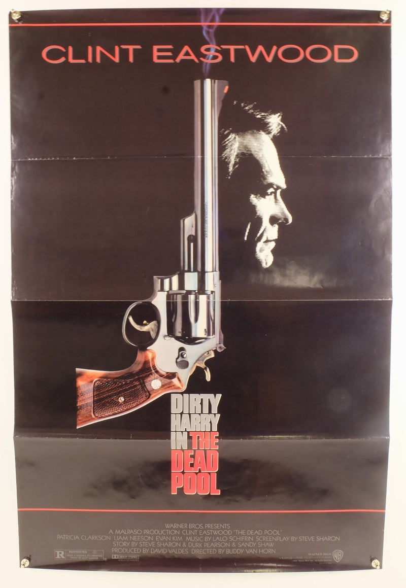 The Dead Pool (1988) Original Movie Poster Folded 27x40