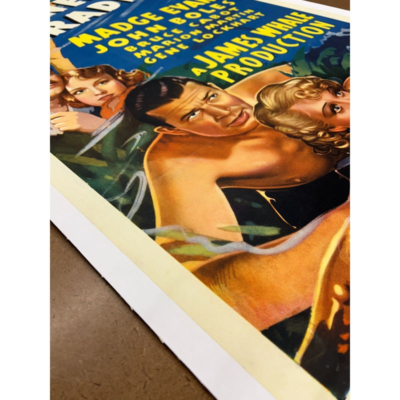 Sinners in Paradise (1938) Original Linenbacked Restored One-Sheet Movie Poster