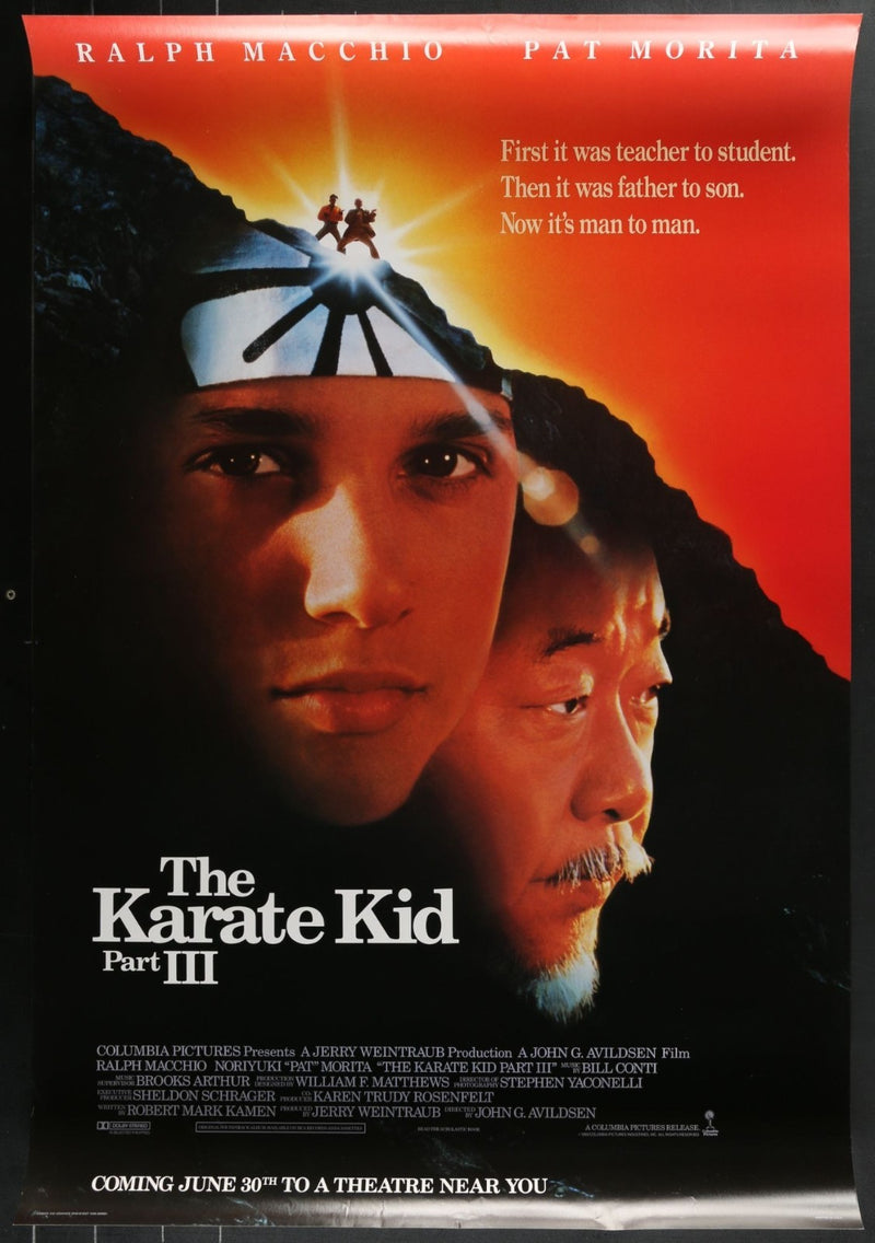 The Karate Kid Part III (1989) Original Single-sided Movie Poster Rolled 27x40