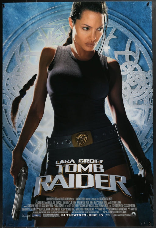 Lara Croft: Tomb Raider (2001) Original Double-sided Movie Poster Rolled 27x40