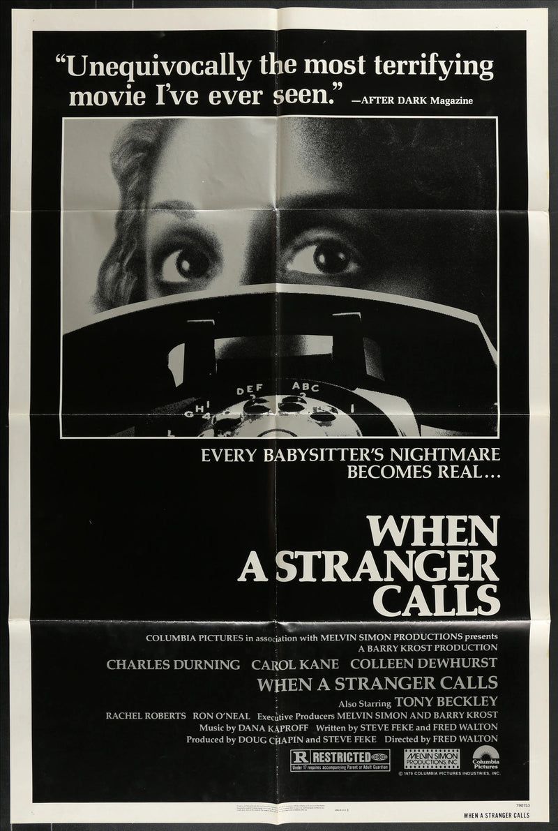When a Stranger Calls (1979) Original Movie Poster F 27x41