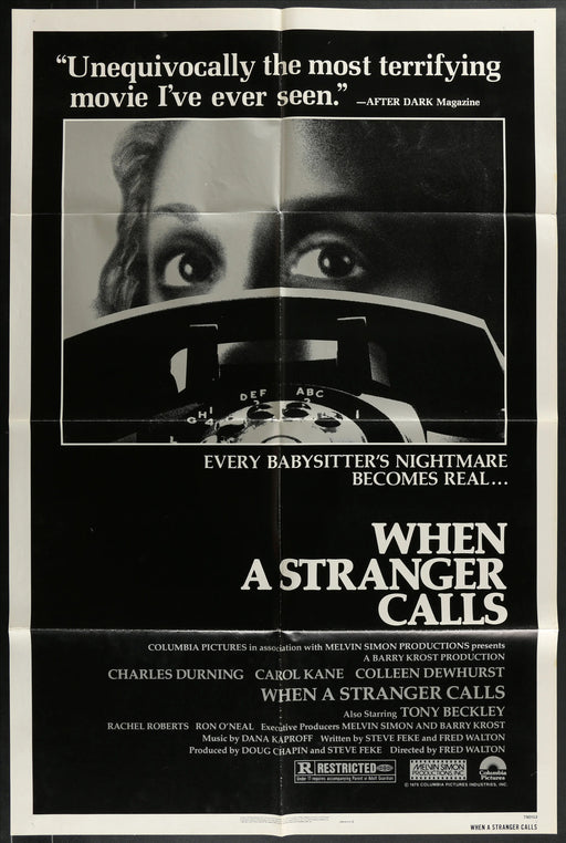 When a Stranger Calls (1979) Original Movie Poster F 27x41