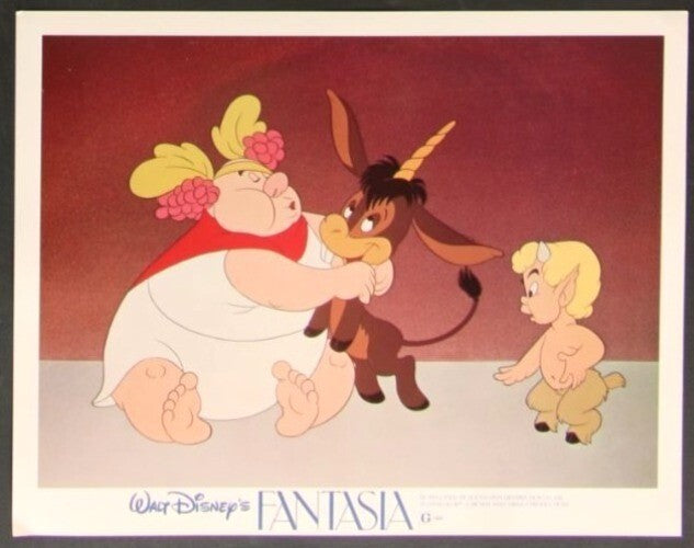 Walt Disney's Fantasia (1980 re-release) Original Lobby Card Poster 11x14