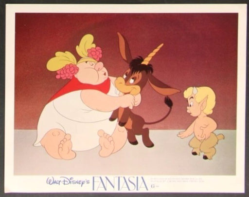 Walt Disney's Fantasia (1980 re-release) Original Lobby Card Poster 11x14