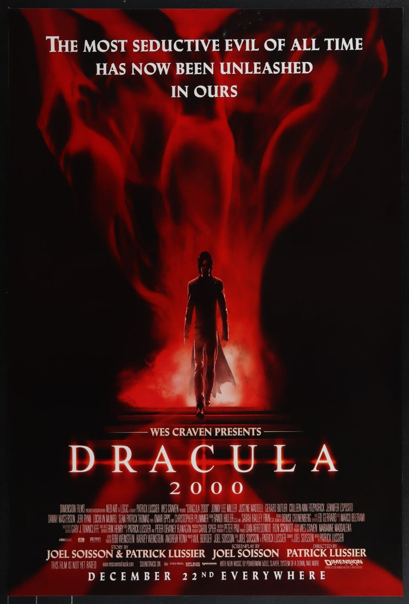 Dracula 2000 (2000) Original Movie Poster Rolled 27x41