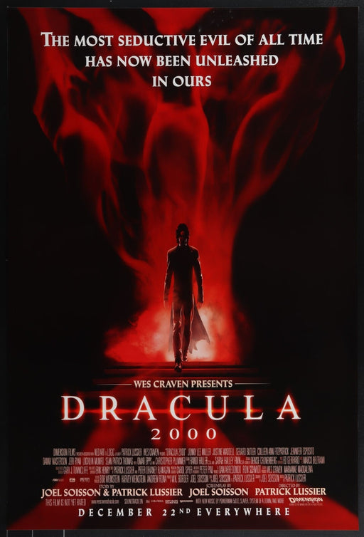 Dracula 2000 (2000) Original Movie Poster Rolled 27x41
