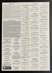 Woody Allen et Les Caïds (1988) CAC Voltaire Poster Folded 16x23