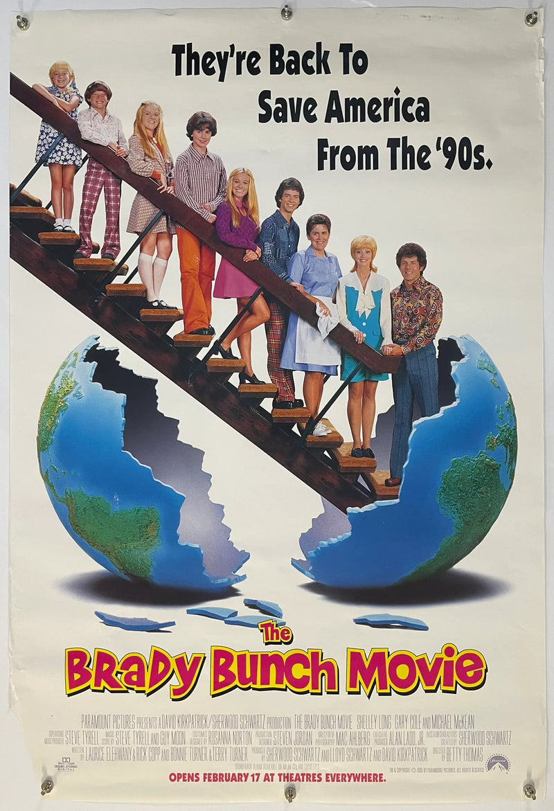 The Brady Bunch Movie (1995) Original Movie Poster 27x40