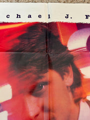 BRIGHT LIGHTS, BIG CITY Michael J Fox 1988 ONE SHEET MOVIE POSTER 27 x 41 BP23