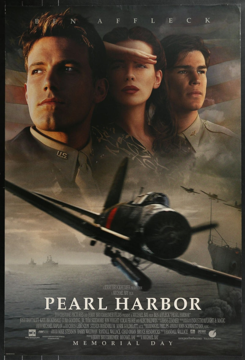Pearl Harbor (2001) Original Double-sided Movie Poster Rolled 27x40
