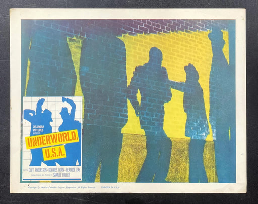 Underworld U.S.A. (1961) Original Lobby Card 11x14
