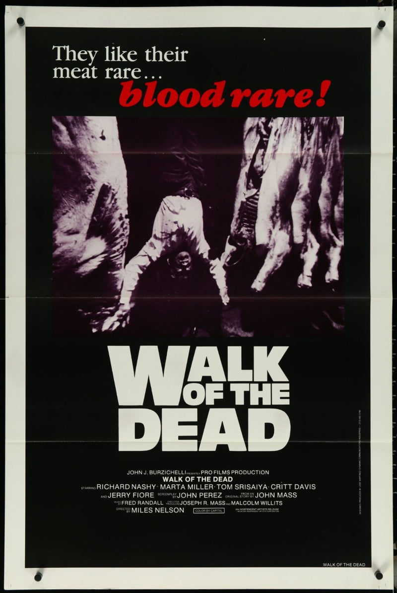 Walk of the Dead (1981) Original Movie Poster Folded 27x41 EM8-553