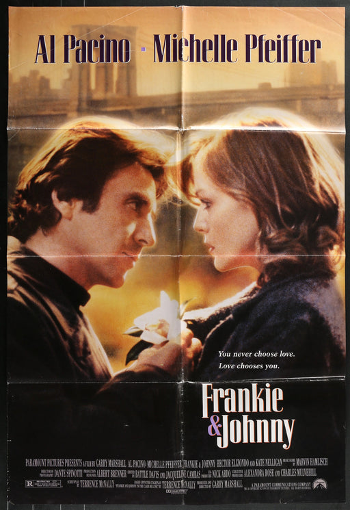 Frankie and Johnny (1991) Original Movie Poster F 27x40