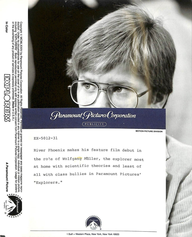 Explorers (1985) Movie Still Full Set 8x10