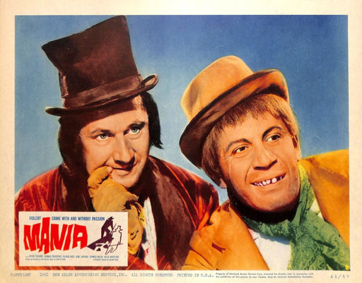 Mania (1961) Lobby Card #2 11X14