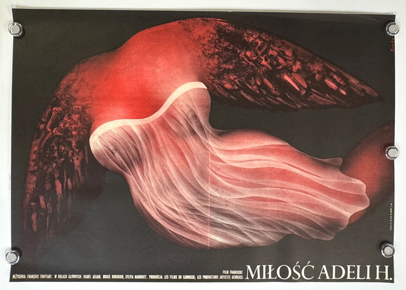 The Story of Adele H. (1975) Original Polish Movie Poster 26x38