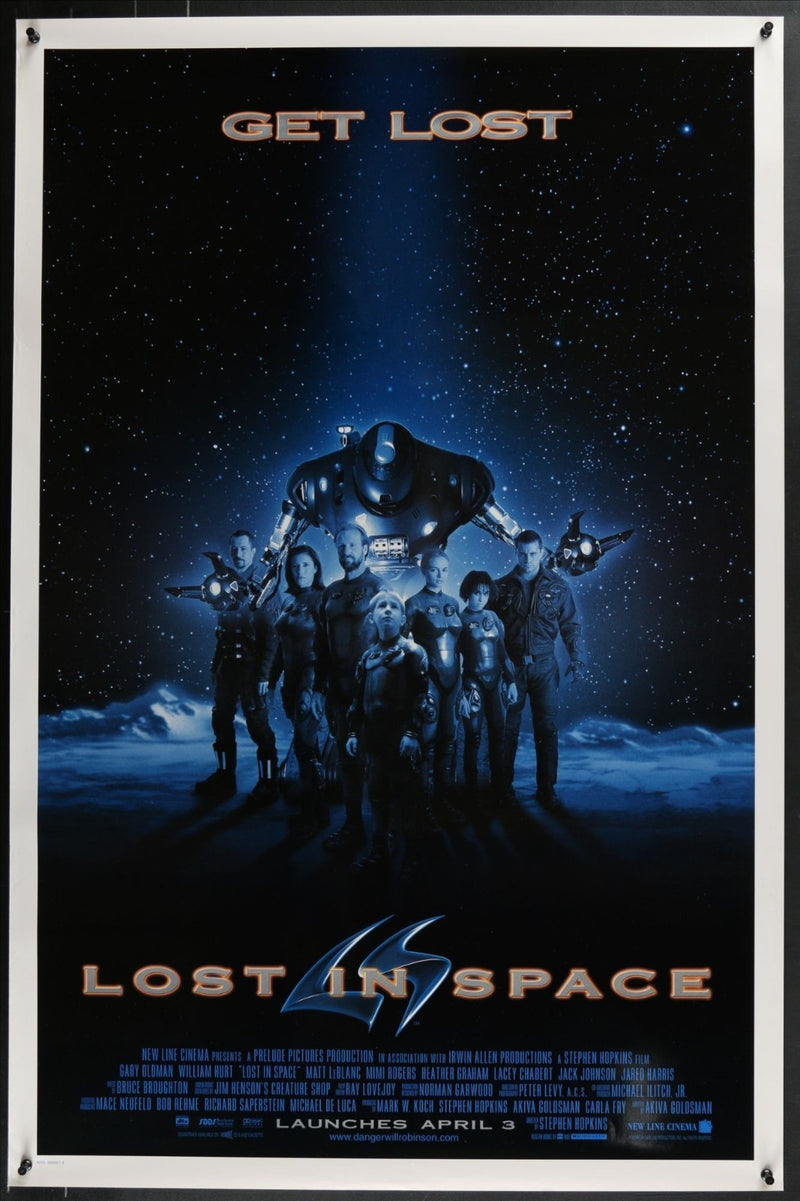 Lost in Space (1998) Original Single-sided Movie Poster Rolled 27x40