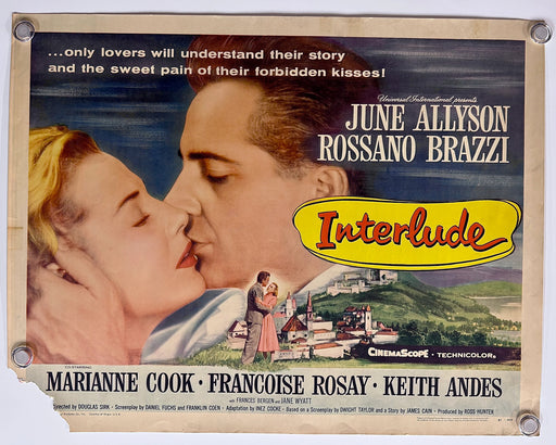 Interlude (1957) Original Movie Poster Rolled 22x28