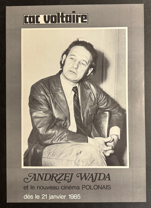 Andrzej Wajda (1985) CAC Voltaire Poster Rolled 15.75x22.75