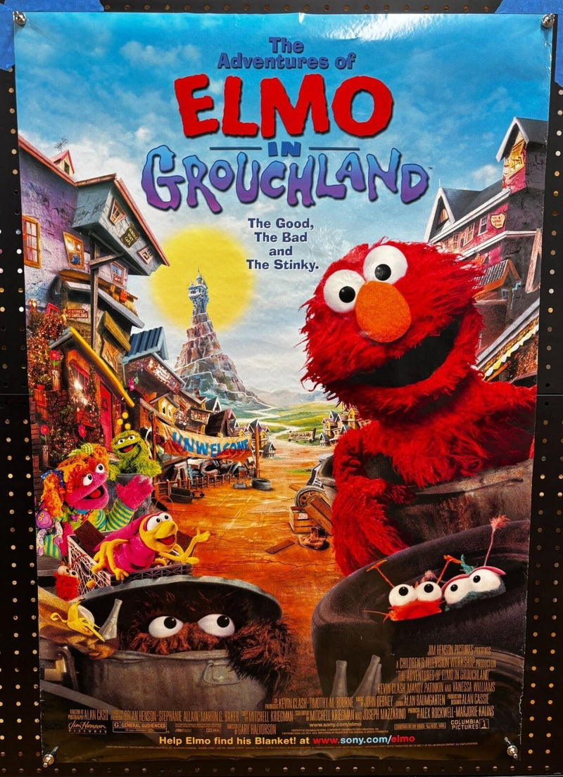Elmo in Grouchland (1999) Double-Sided, Original Rolled Poster (27x40)
