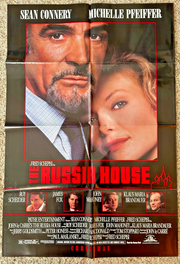 Russia House (1990) Orig Movie Poster One-Sheet Folded 27x41 Sean Connery BP48