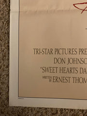 Sweethearts Dance (1988) Original Poster 27x41 Susan Sarandon Jeff Daniels BP10