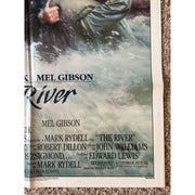 The River (1984) Original Movie Poster One-Sheet 27x41 Folded VF Cond BP110