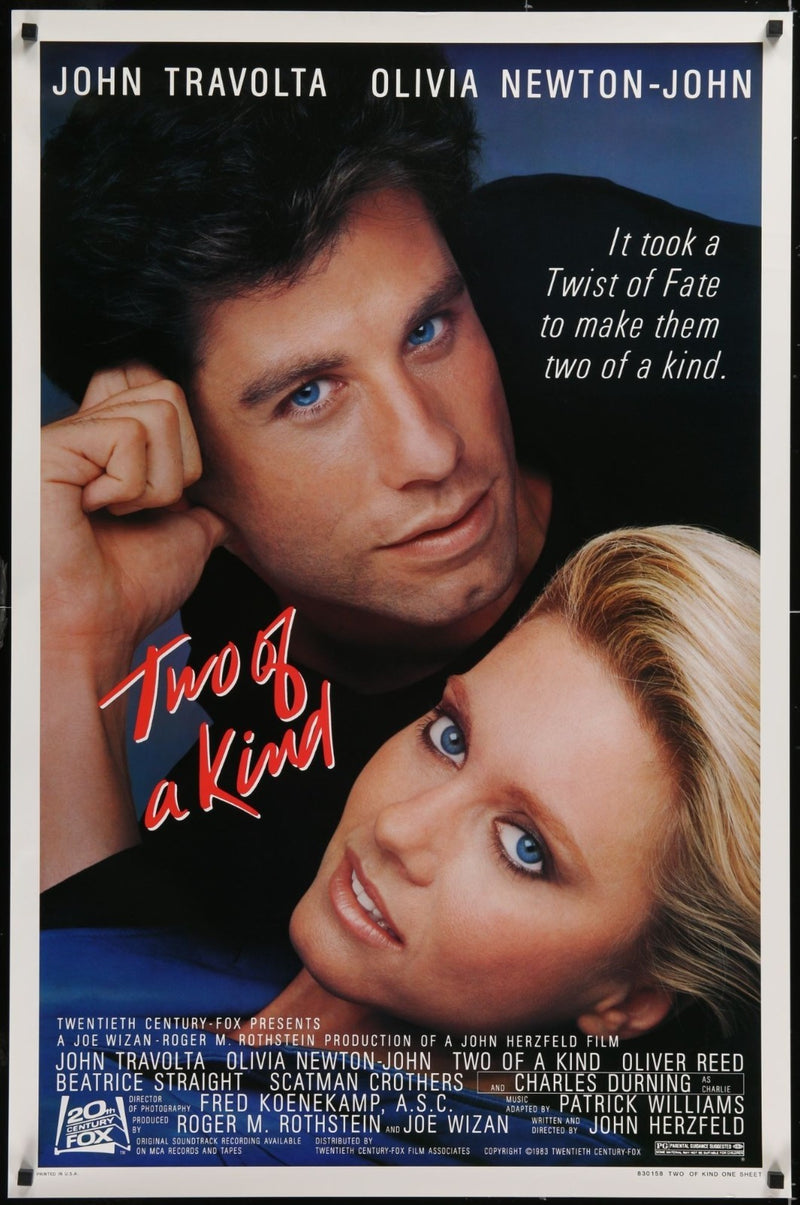 Two of a Kind (1983) Original Movie Poster Rolled 27x41