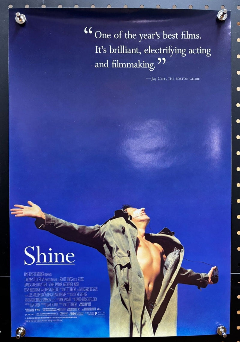 Shine (1996) Mini Original Rolled Poster (13.5x20)