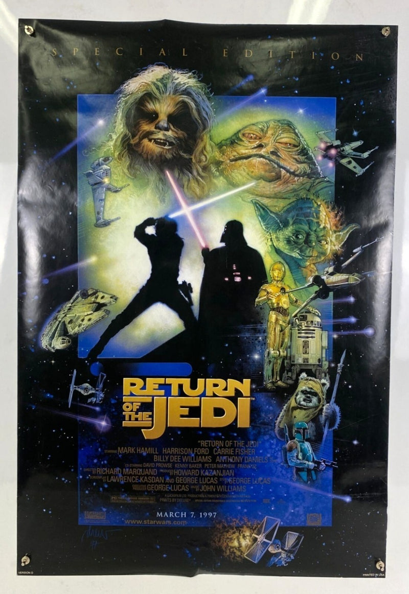 Star Wars: Return of the Jedi (1997) Special Edition Original Movie Poster 27x41
