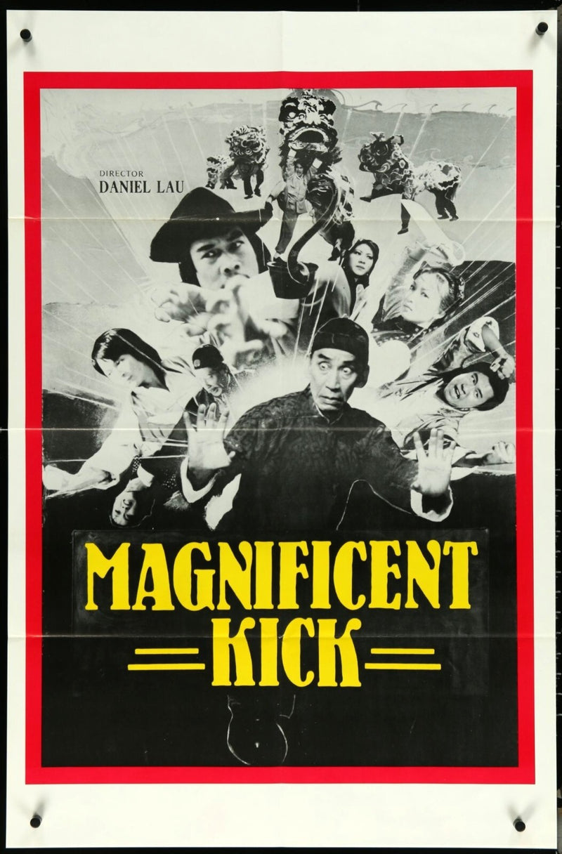 Magnificent Kick (1980) Original Movie Poster Folded 27x41