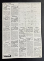 Festival d’Été (1984) CAC Voltaire Poster Rolled 15.75x22.75