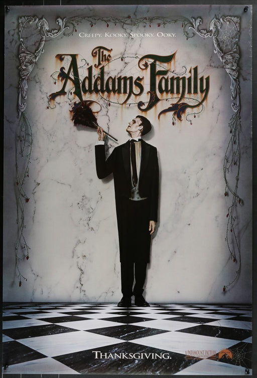 The Addams Family (1991) Original SS Movie Poster Lurch Rolled 27x40