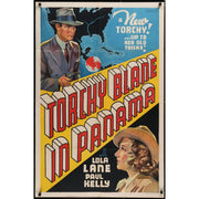 Torchy Blane in Panama (1938) Original One-Sheet Mystery Movie Poster 27x41 RARE
