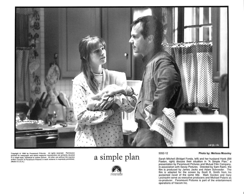 A Simple Plan (1998) Movie Still Full Set 8x10