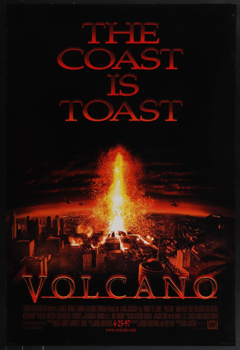 Volcano (1997) Original Movie Poster Rolled 27x40