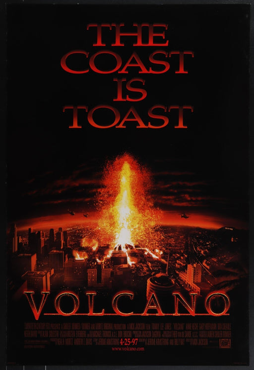 Volcano (1997) Original Movie Poster Rolled 27x40