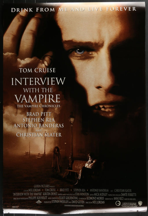 Interview with the Vampire (1994) Original D-S Movie Poster Rolled 27x40