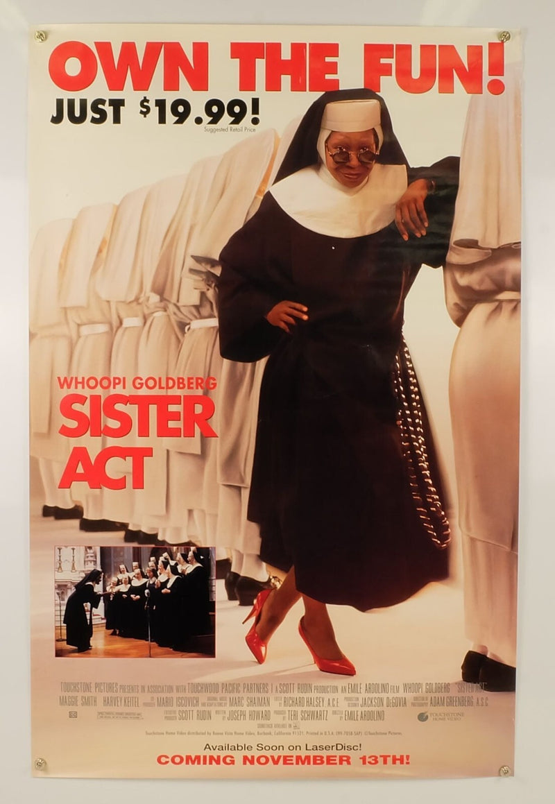Sister Act (1992) Original movie Poster Rolled 26x40