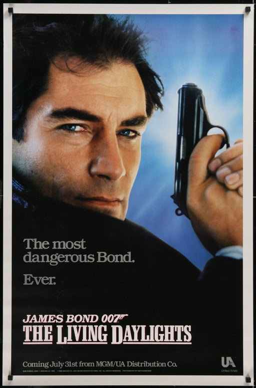 The Living Daylights (1987) Original Movie Poster Rolled 27x40