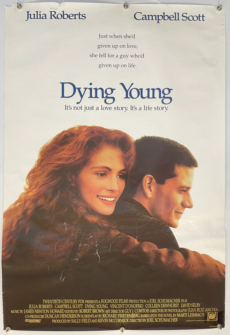 Dying Young (1991) Original Movie Poster 27x41