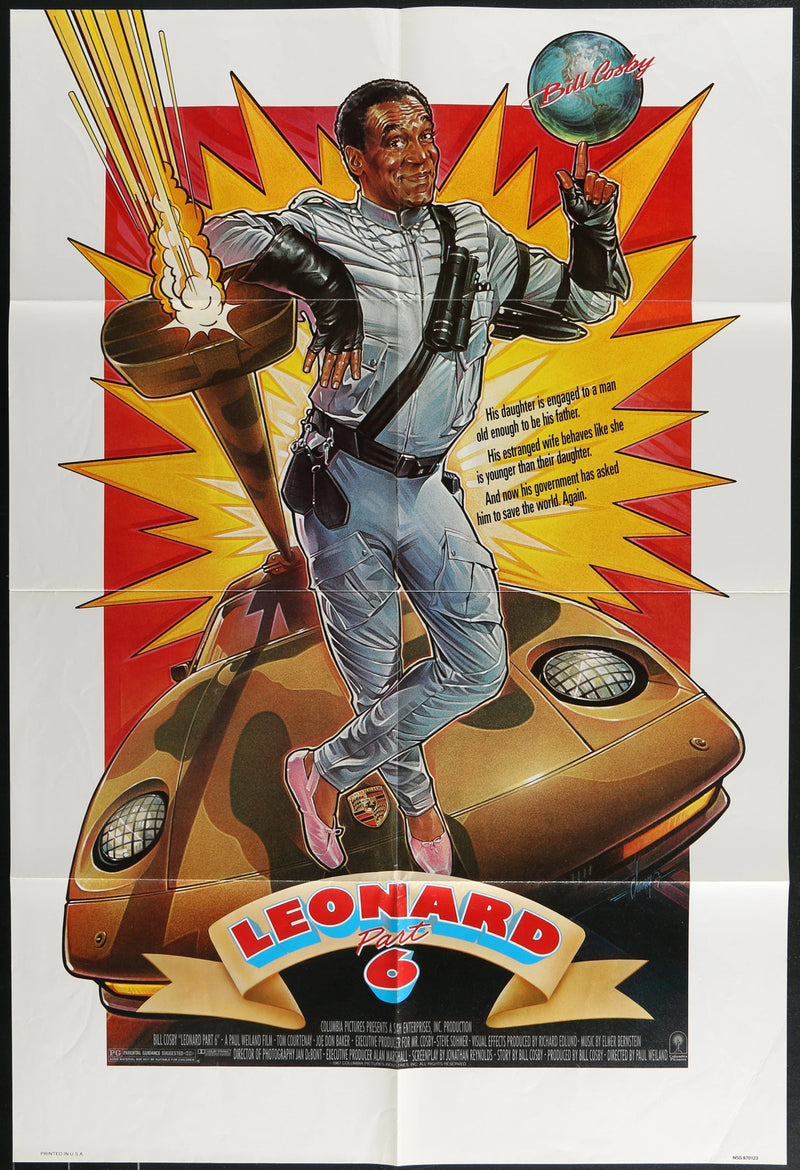 Leonard Part 6 (1987) Original Movie Poster Folded 27x40