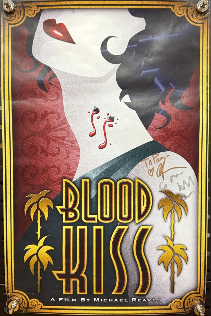 Blood Kiss Signed Poster Rolled 16.5x10.75