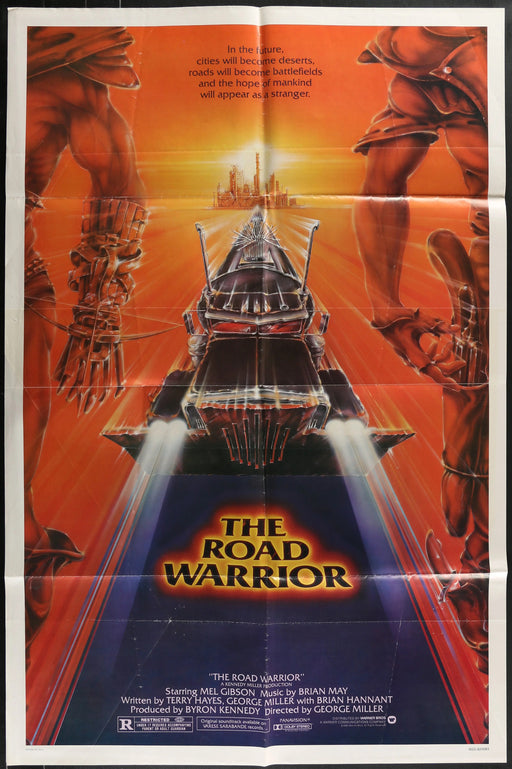 The Road Warrior (1982) Original Movie Poster Folded 27x41