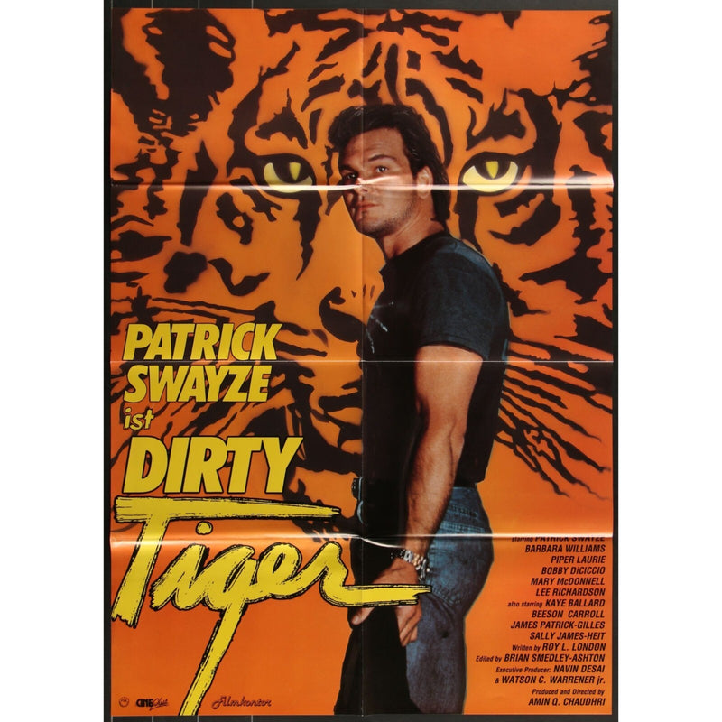 Tiger Warsaw (1988) Original Movie Poster 27x41