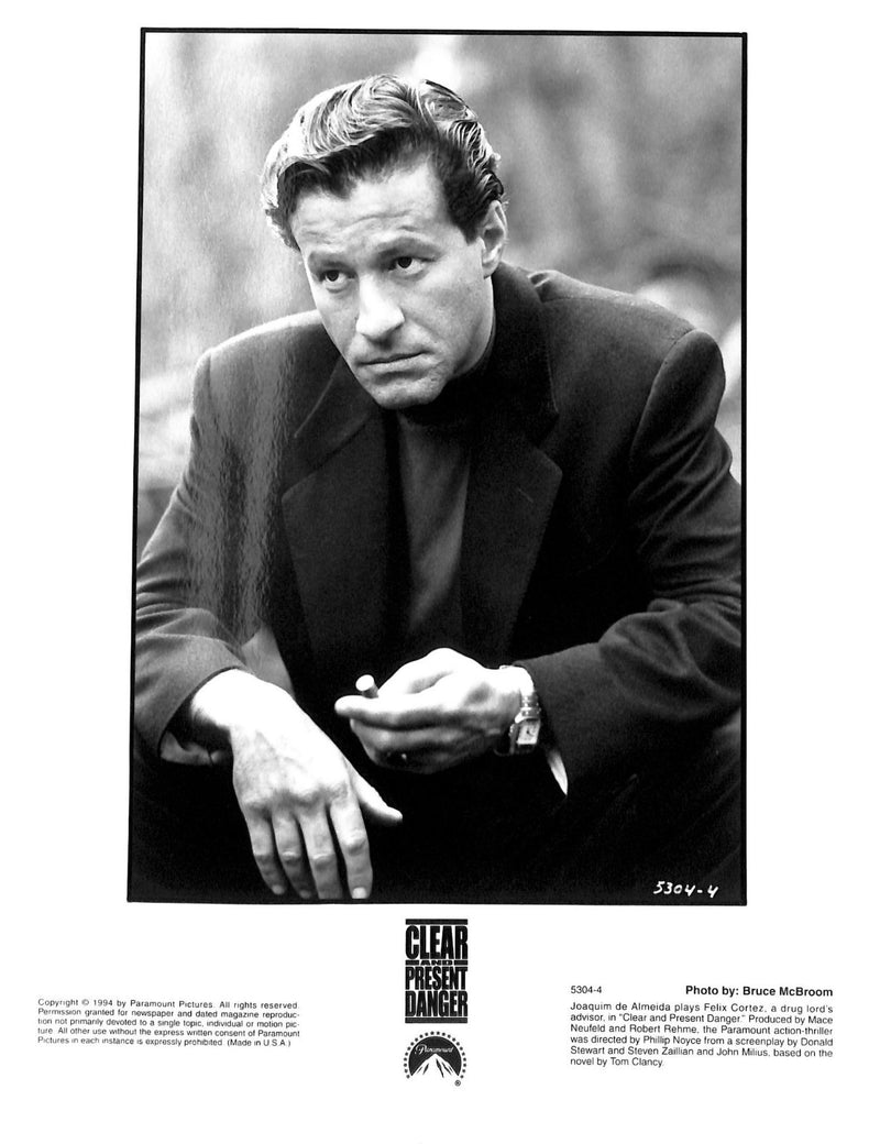 Clear and Present Danger (1994) Movie Still Full Set 8x10