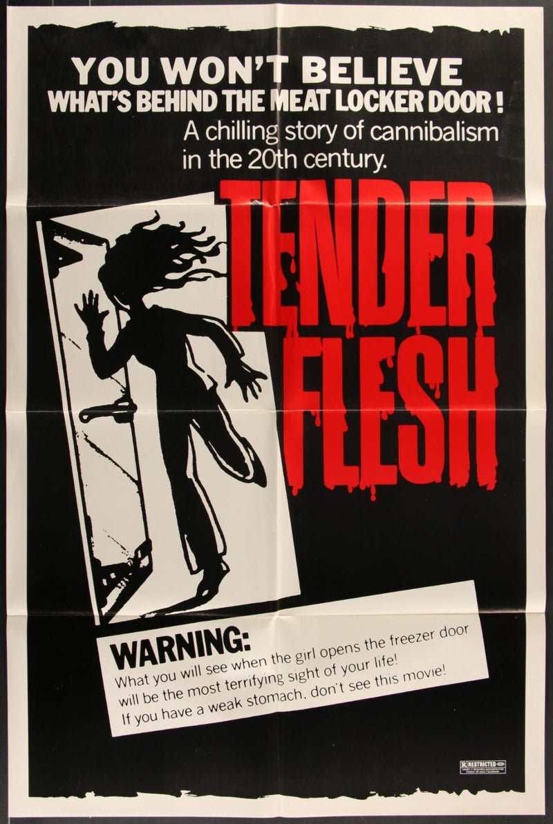 Tender Flesh (1976) Original Movie Poster Folded 27x41