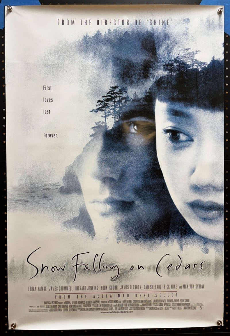 Snow Falling On Cedars (1999) Double-Sided, Original Rolled Poster (27x40)